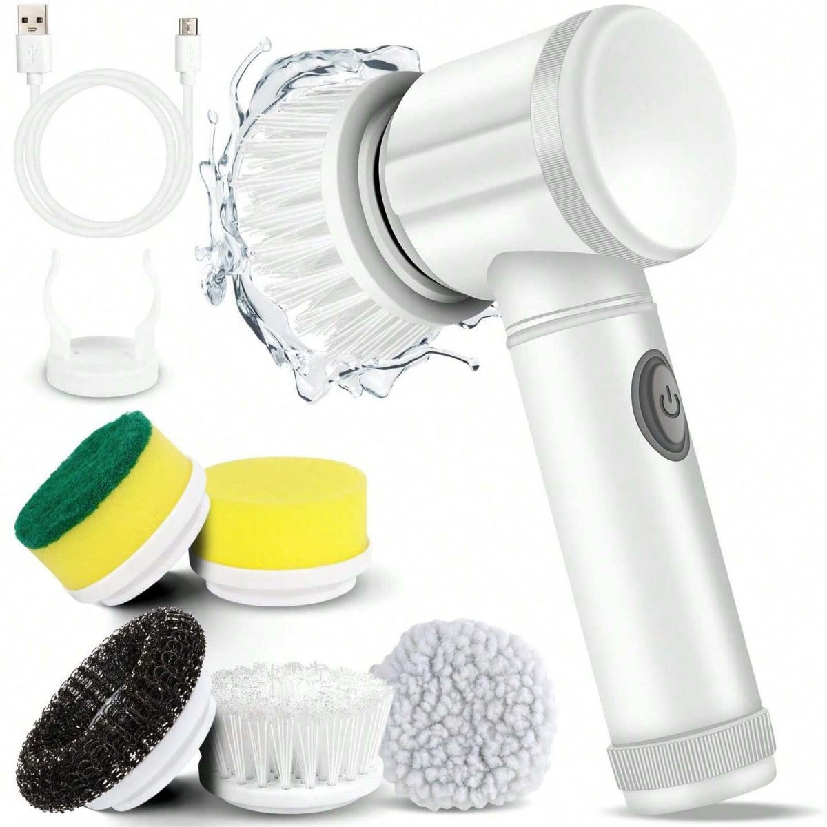 Electric Spin Scrubber – Your Cordless Helper for Tough Stains